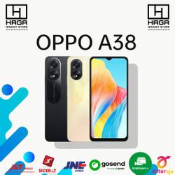 Promo OPPO A38 4GB 128GB Garansi Resmi Gold Cicil 0 3x Kota