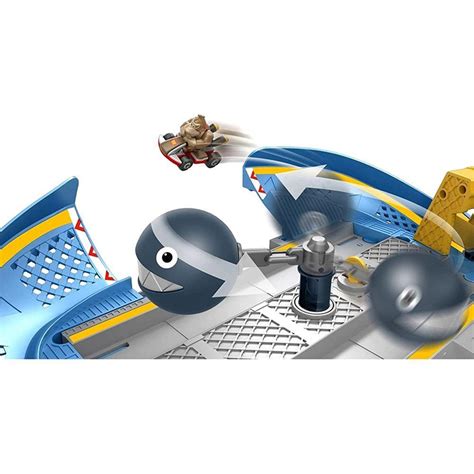 Hot Wheels Mario Kart Pista De Corrida Da Chain Chomp Mattel Pistas Magazine Luiza