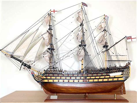 Single Planked HMS Victory Model | Museum Quality Ship Model