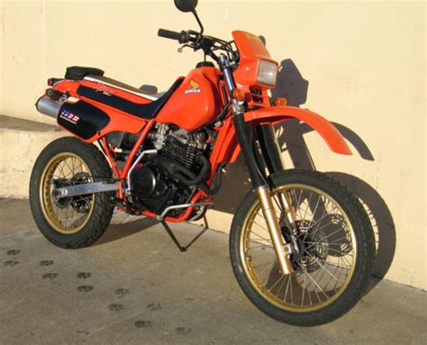 86 Honda XR600R Street Legal Plated Dirt Bike Dual Sport Vintage XR600 ...