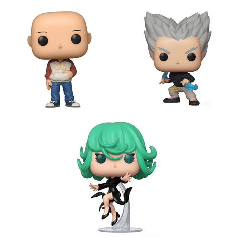 Funko POP! Anime One Punch Man Series 2 Collectors Set - Casual Saitama ...