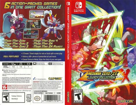 Mega Man Zero/ZX Legacy Collection - Switch | VideoGameX