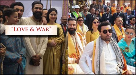 Alia Bhatt Ranbir Kapoor Vicky Kaushal Come Together For Love And War