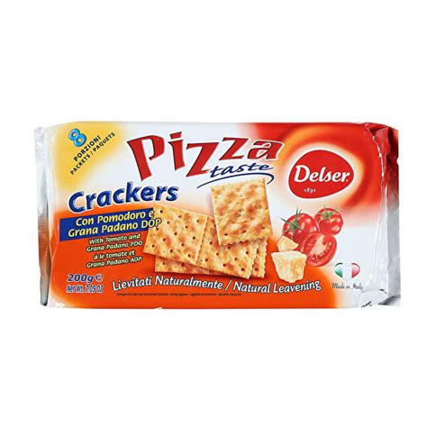 Delser Crackers Pizza 200 Gr | CarrefourSA