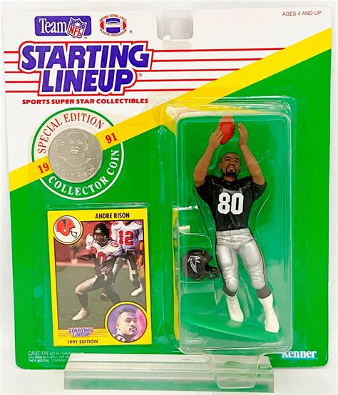 Vintage 1991 Starting Lineup Special Edition NFL Andre Rison Atlanta