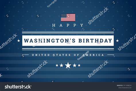 1,250 Washingtons birthday Stock Vectors, Images & Vector Art | Shutterstock