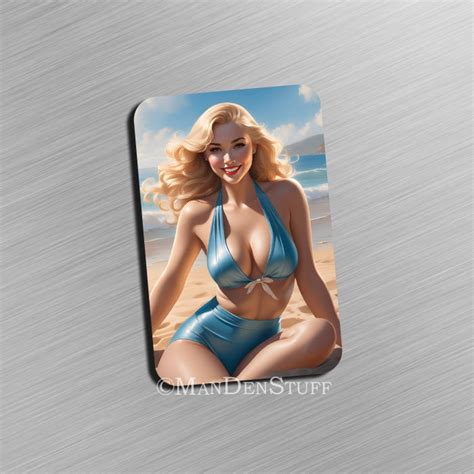 Sexy Hot Pin Up Girls Bikini Beach YOU CHOOSE Fridge Etsy