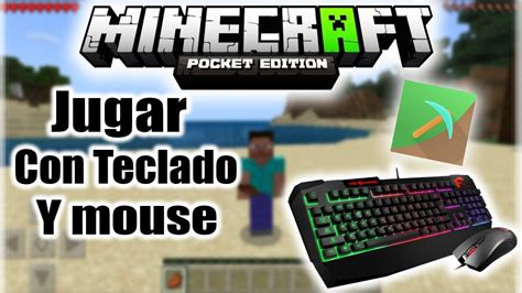 Jugar Minecraft Con Teclado Y Mouse En Android No Octopus Youtube