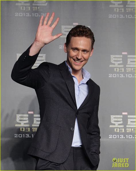 Photo Tom Hiddleston Thor The Dark World Seoul Press Conference 02