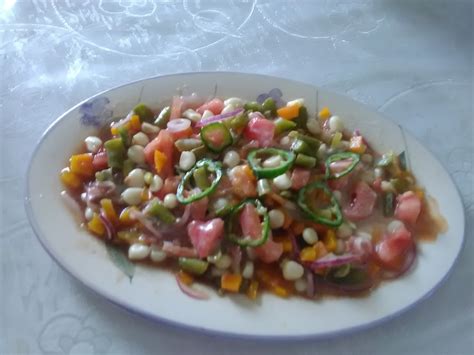 Ensalada Saludable Choclo Vainitasy Zanahoriacon Salsa De