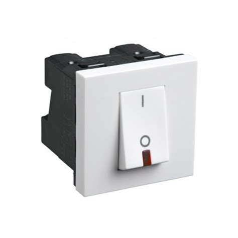 Legrand Myrius Switch A Dp Way With Indicator Module V White