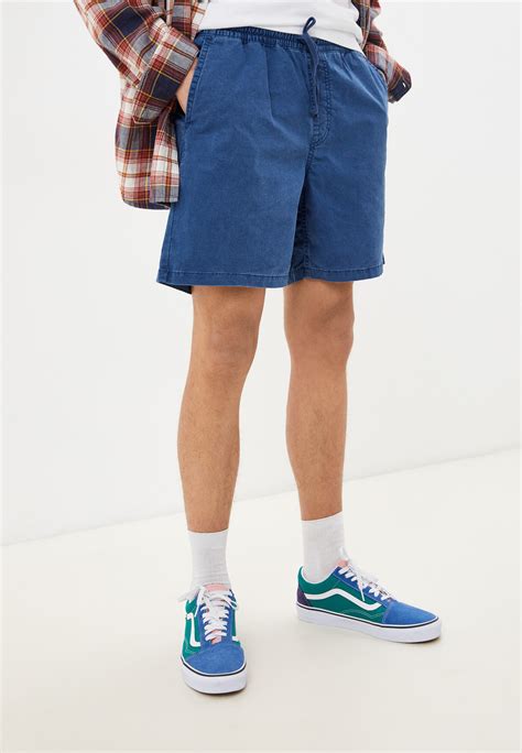 Шорты Vans, цвет: синий, RTLACE402001 — купить в интернет-магазине Lamoda
