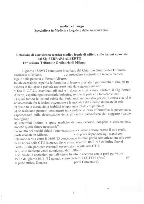 Valutazione Medico Legale Del Danno Fisico