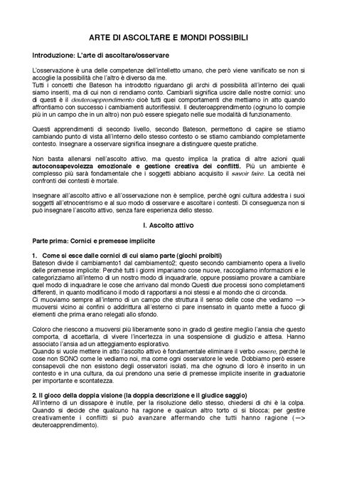 Arte Di Ascoltare E Mondi Possibili Come Si Esce Dalle Cornici Di Cui Siamo Parte 5