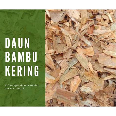 Jual Daun Bambu Kering Media Tanam Shopee Indonesia