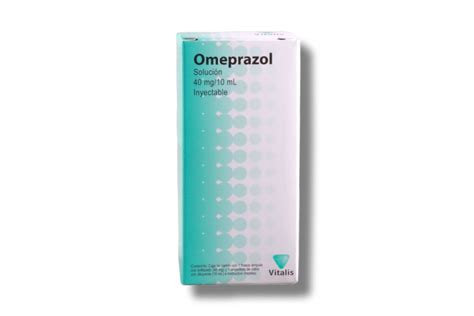 Omeprazol 40mg 10ml Ampula Vitalis Difam