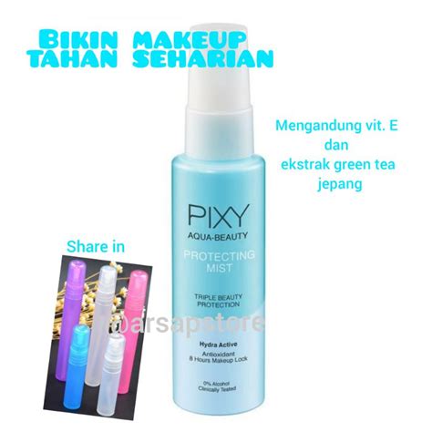 Jual Share In Pixy Aqua Beauty Protecting Mist Setting Spray Shopee