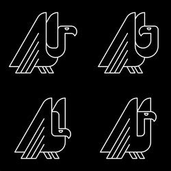 Vulture Logo Vector Images (over 1,300)