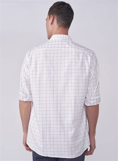 Camisa Comfort M Q Xadrez Dudalina Masculina Camisa