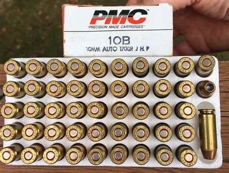 Pmc Ammunition Mm Auto Rounds Grain Jacketed Hollow