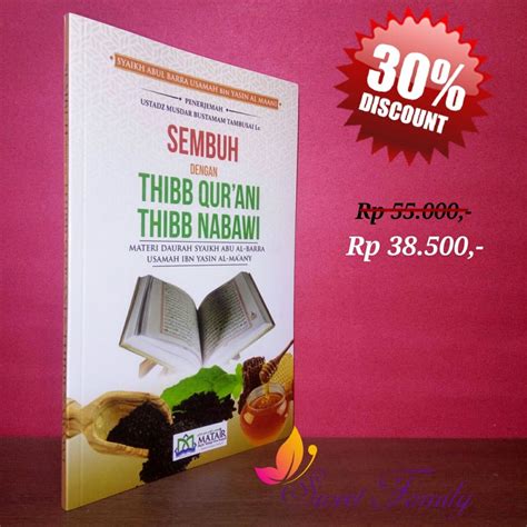 Buku Sembuh Dengan Thibb Qur Ani Thibbun Nabawi Lazada Indonesia