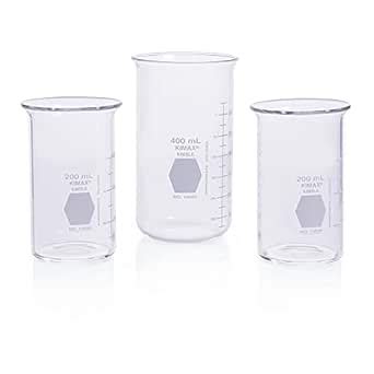 Kimble 14020 300 Glass Berzelius Tall Form Beakers Without Spout With