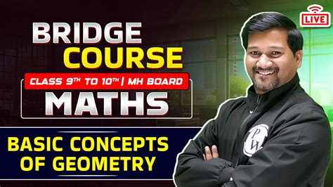 Basic Concepts Of Geometry Maths Class Th To Th Bridge Course