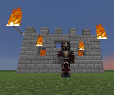 Minecraft Wall of Fire Arrows : 9 Steps - Instructables