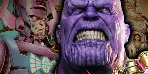 Thanos Settles Marvels Official Ranking Of Gods In One Image