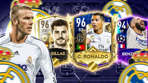 M Iconic Real Madrid Squad Builder Fifa Mobile Youtube