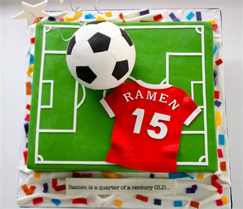 Celebrate With Cake Soccer Cake