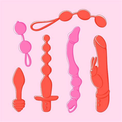 Free Vector Sex Toys Element Collection