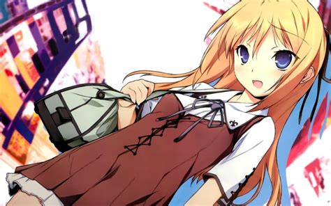 Blonde Hair Blue Eyes Kikuchi Seiji Konoe Subaru Mayo Chiki Wallpapers Hd Desktop And