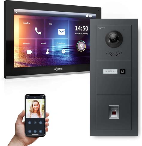 Gvs Familienhaus Ip Video T Rsprechanlage Avs U Mit X Zoll