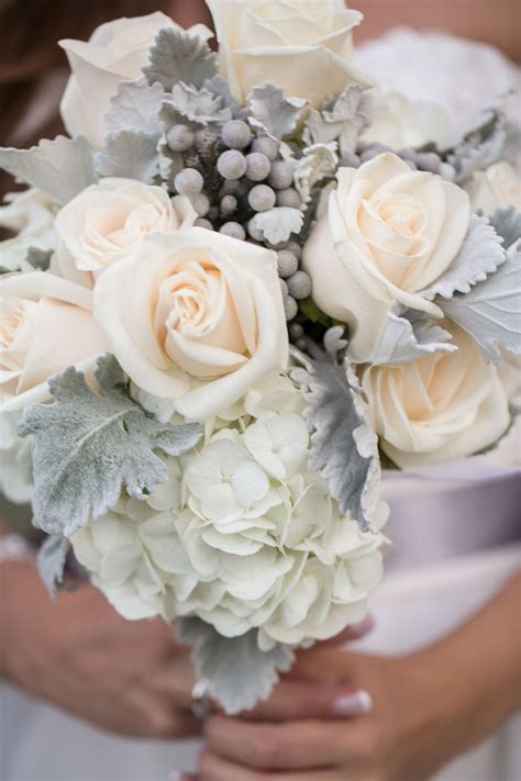 Neutral Dusty Miller Bouquet
