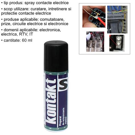 Spray Curatare Si Protectie Contacte Electrice Ml Agt