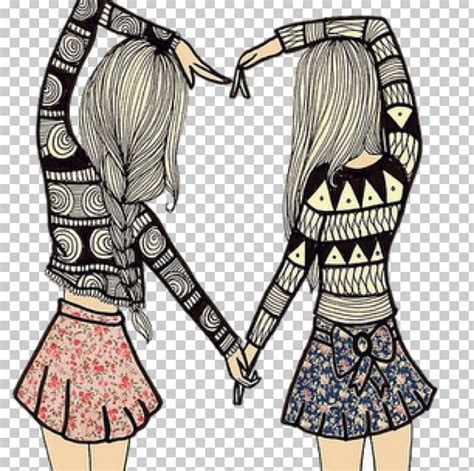 Friends Drawing : Two Best Friends Drawing: The Most Beautiful Images ...