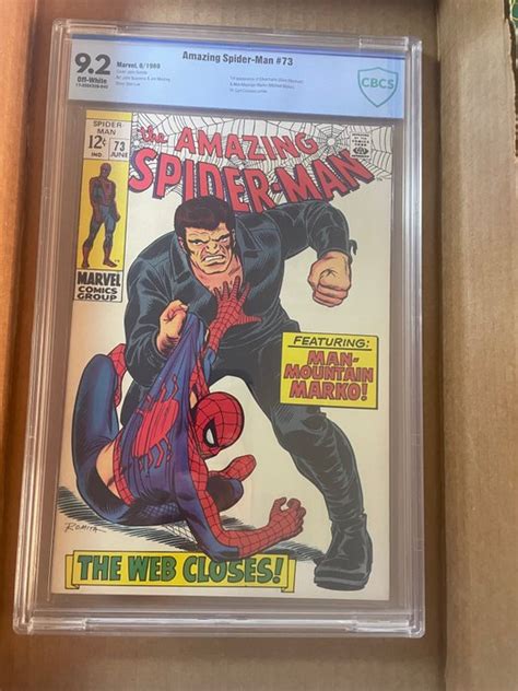 Amazing Spider Man 73 CBCS Graded 9 2 1st Silvermane Catawiki