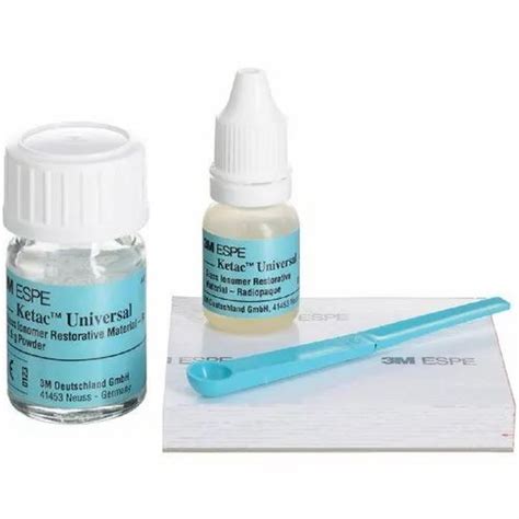 Filling Manual M Espe Ketac Universal Glass Ionomer Cement Gic For