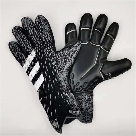 Luva Goleiro Adidas Predator Freak Preto E Cinza