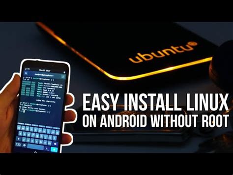 Cara Mudah Install Linux Di Android Tanpa Root Dengan Termux Youtube