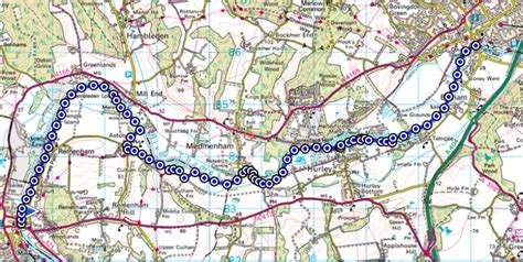 Thames Path Map