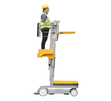 Great Performance One Man Lift Aerial Order Picker Platform Manlift