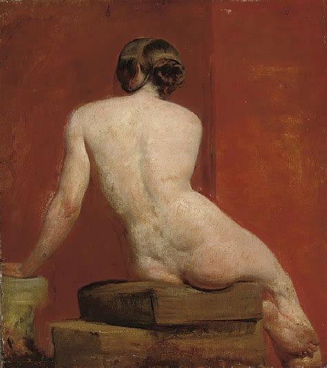 Buy Study Of A Bearded Male Nude Print By William Etty