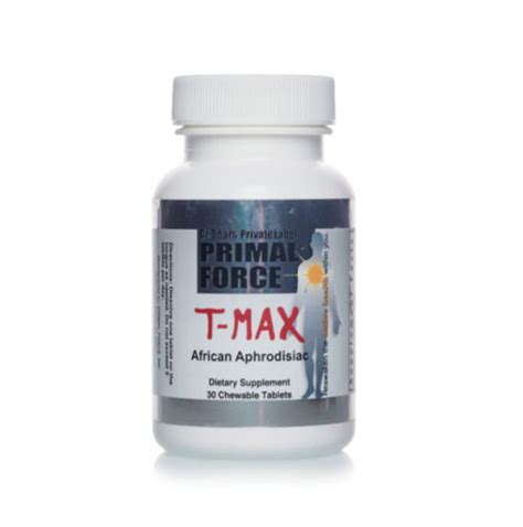 T Max Primal Force Dr Al Sears M D Natural Supplements