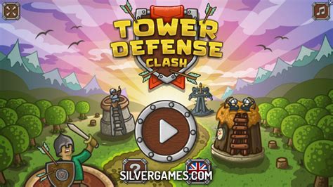 Tower Defense Clash Play Online On Silvergames 🕹️