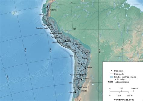 Inca empire - World in maps