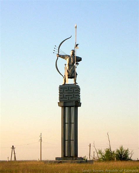 Таинственная Калмыкия » памятники