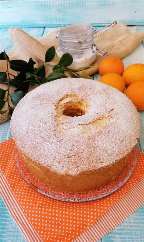 Chiffon Cake All Arancia Nuvola Di Bonta Il Mondo Di Adry