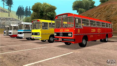 Nibus Mercedes Benz O Monobloco Urbano Para Gta San Andreas